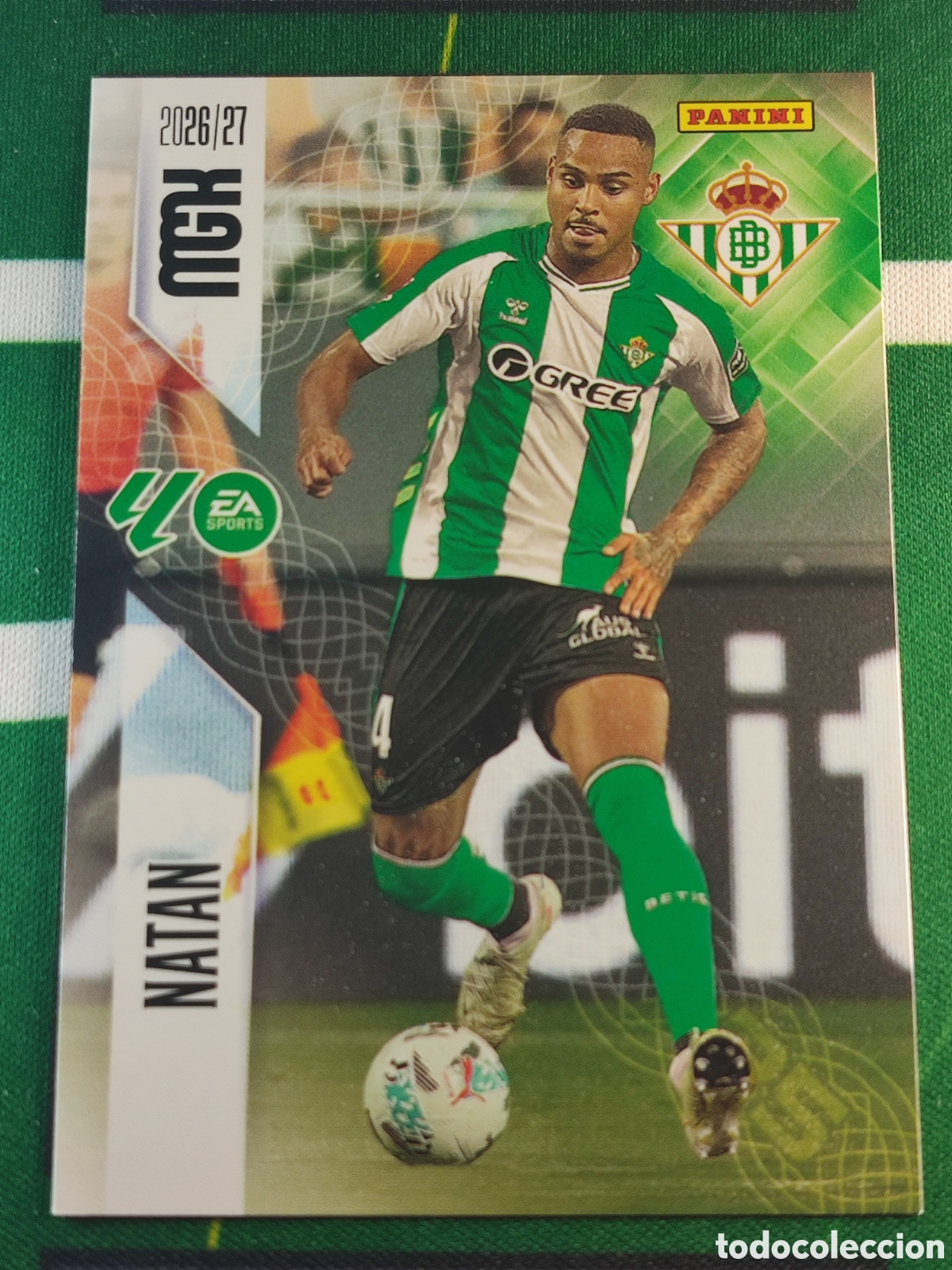 Cromos de f&uacute;tbol: 97 Natan Real Betis MEGACRACKS 2026 2027 - 26 27 MGK