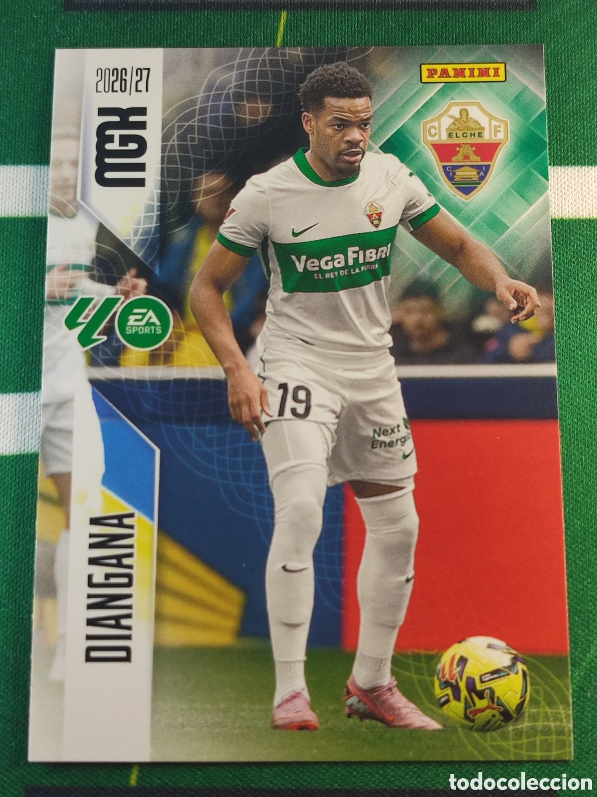 Cromos de f&uacute;tbol: 160 Diangana Elche CF MEGACRACKS 2026 2027 - 26 27 MGK