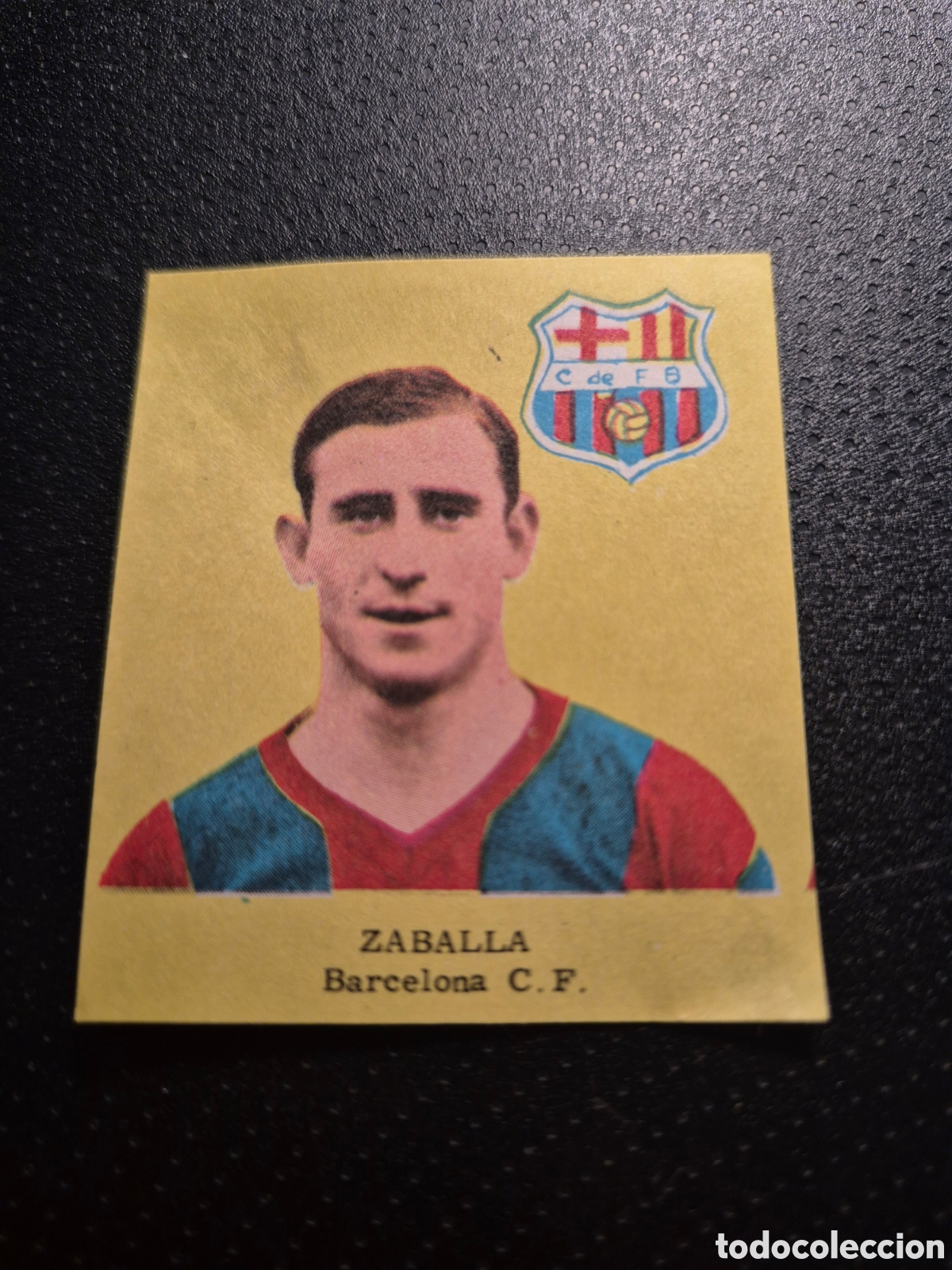 Cromos de f&uacute;tbol: ZABALLA BARCELONA C F FUTBOL 1963 DISGRA FHER