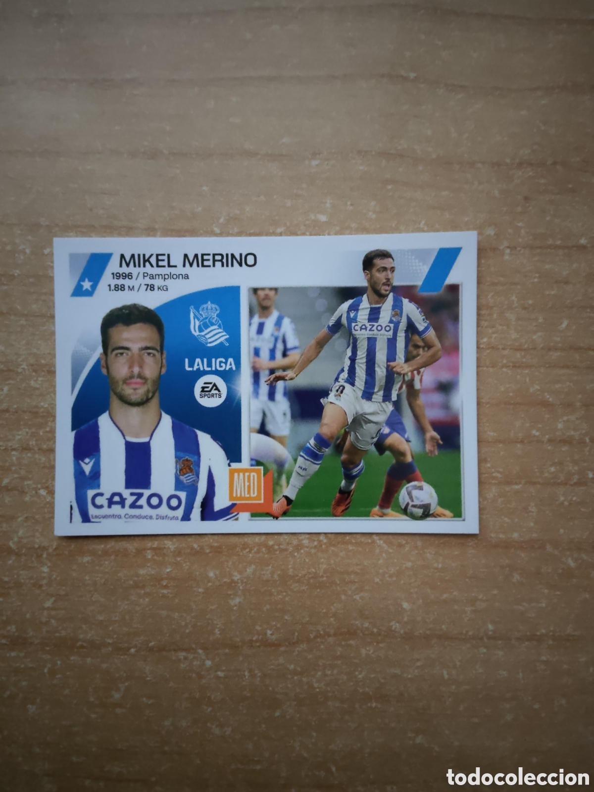 Cromos de Futebol: 13 MIKEL MERINO REAL SOCIEDAD LIGA ESTE 2023 2024