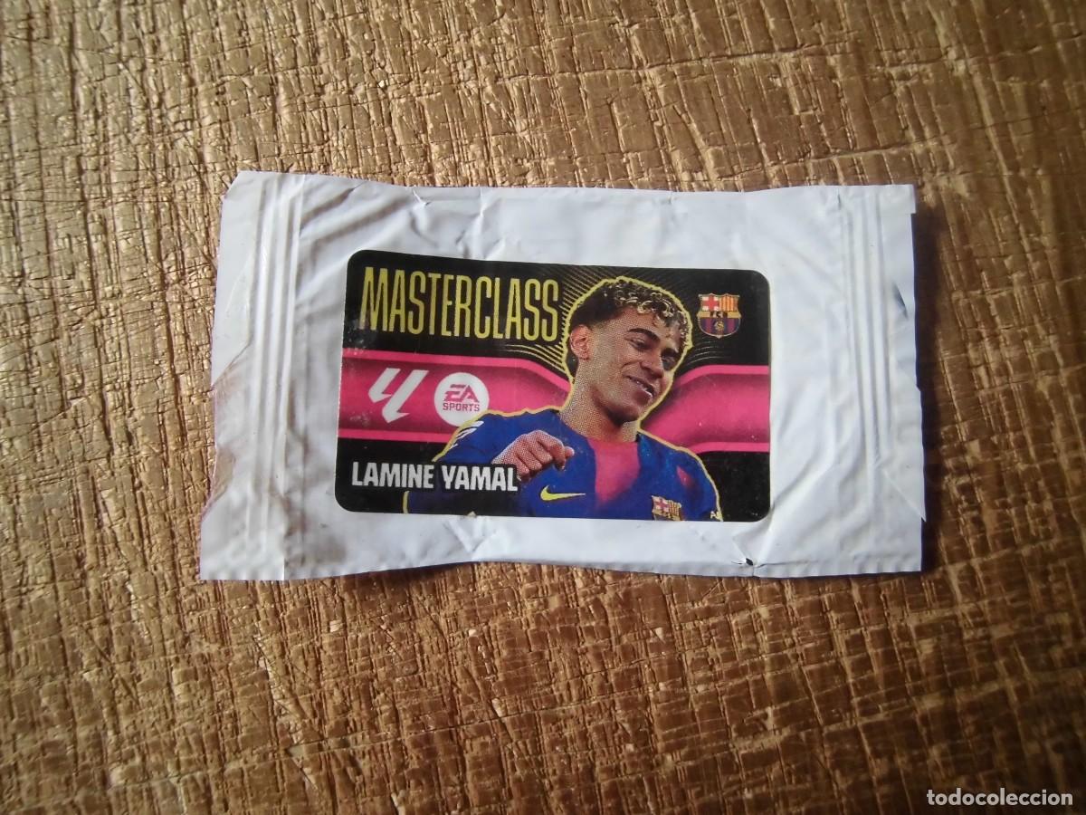 Football Stickers: CROMO STICKER LAMINE YAMAL CHICLE 2026-27 MASTERCLASS