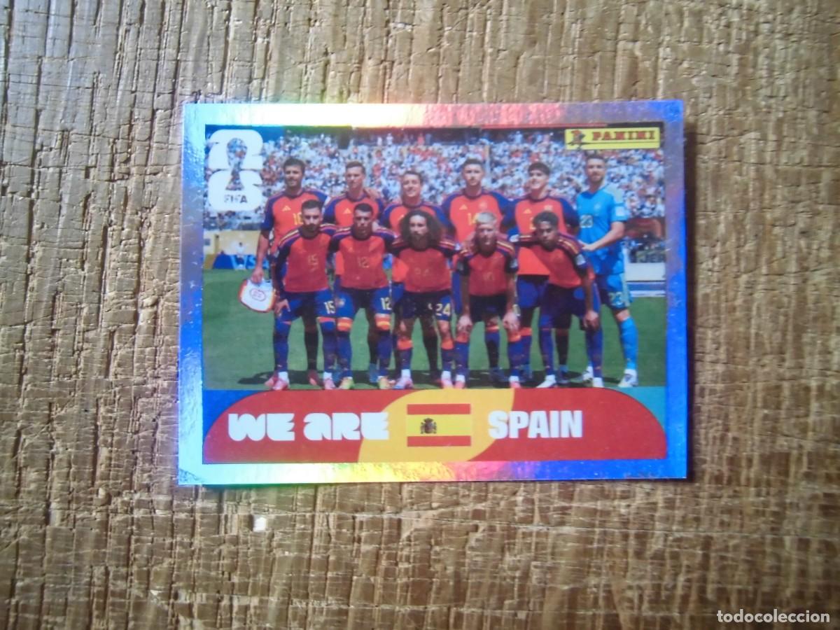 Football Stickers: CROMO STICKER ALINEACI&Oacute;N ESPA&Ntilde;A 13 BIS ACTUALIZACI&Oacute;N FIFA WORLD CUP 2026 PANINI