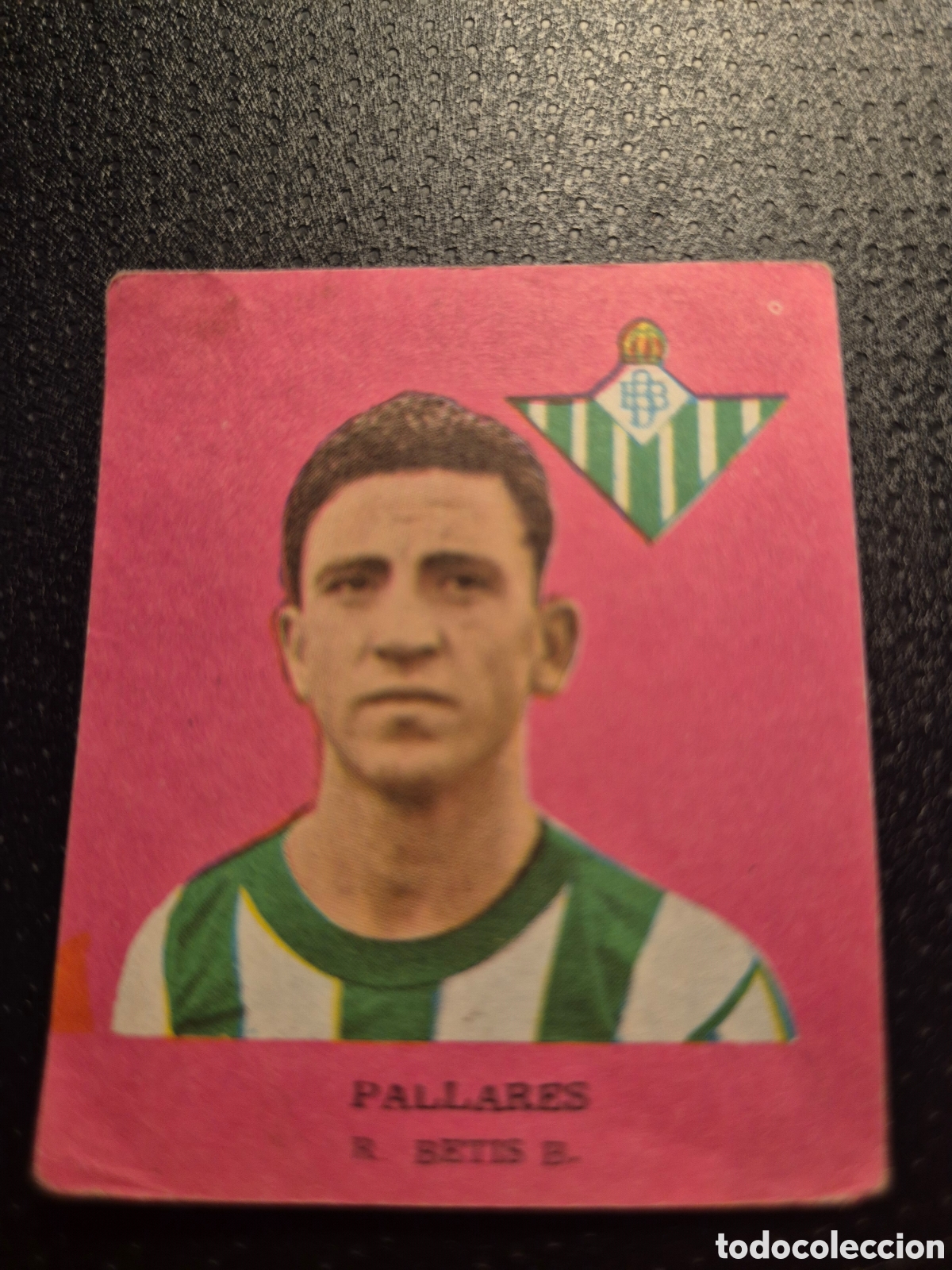 Cromos de Futebol: PALLARES R BETIS FUTBOL 1963 DISGRA FHER