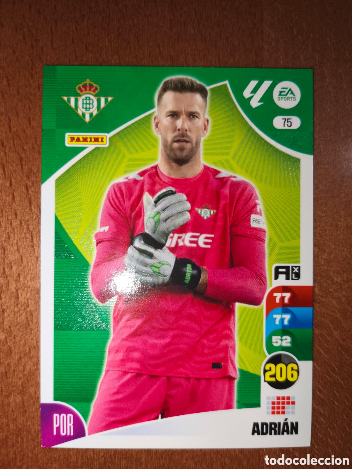 Cromos de Futebol: Adri&aacute;n n&deg;75 Adrenalyn XL 24/25 Real Betis