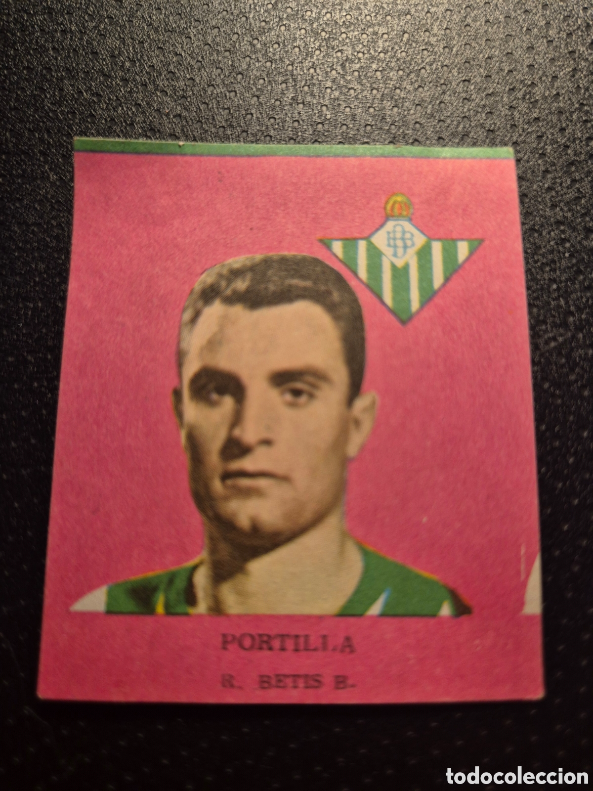 Cromos de Futebol: PORTILLA R BETIS FUTBOL 1963 DISGRA FHER
