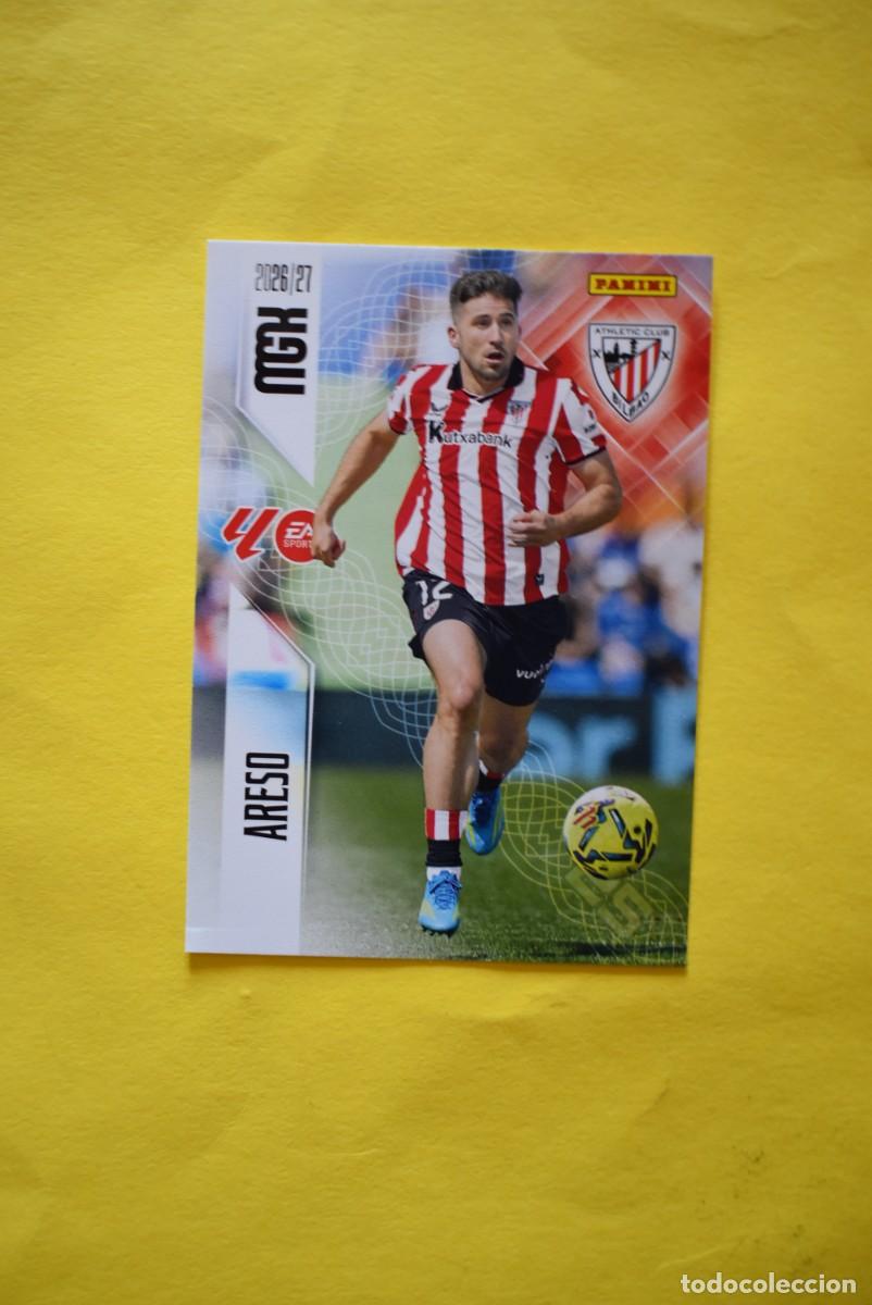 Cromos de Futebol: Cromo La Liga. Megacracks. 2026 2027. 26 27. Areso. Athletic Club. N. &ordm; 40. Panini