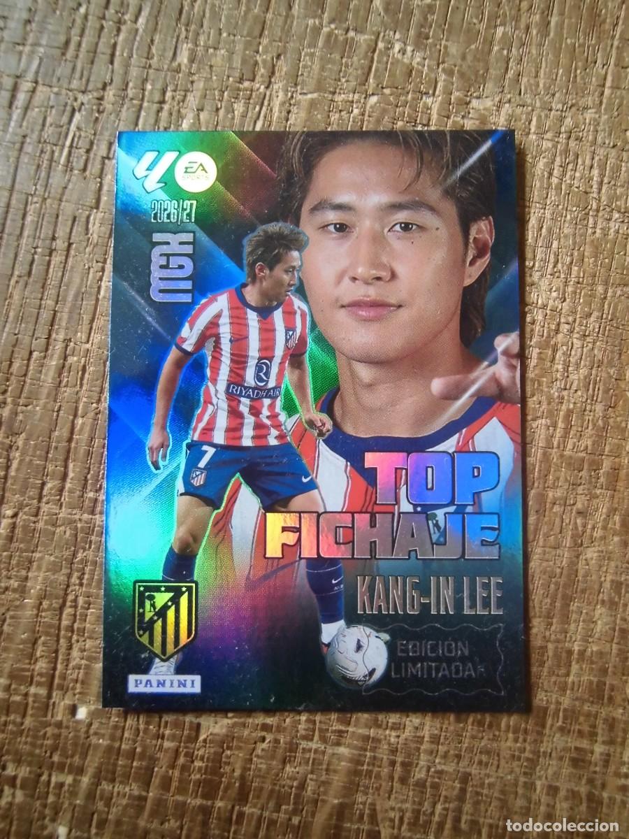 Cromos de Futebol: TARJETA CARD KANG-IN LEE TOP FICHAJE EDICI&Oacute;N LIMITADA MEGACRACKS 2026-27 MGK 2026-27 PANINI