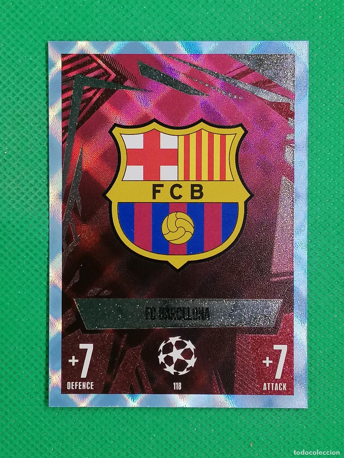 Cromos de Futebol: 118 ESCUDO BARCELONA CRYSTAL ⚽ TOPPS MATCH ATTAX 2023 2024 23 24 ⚽