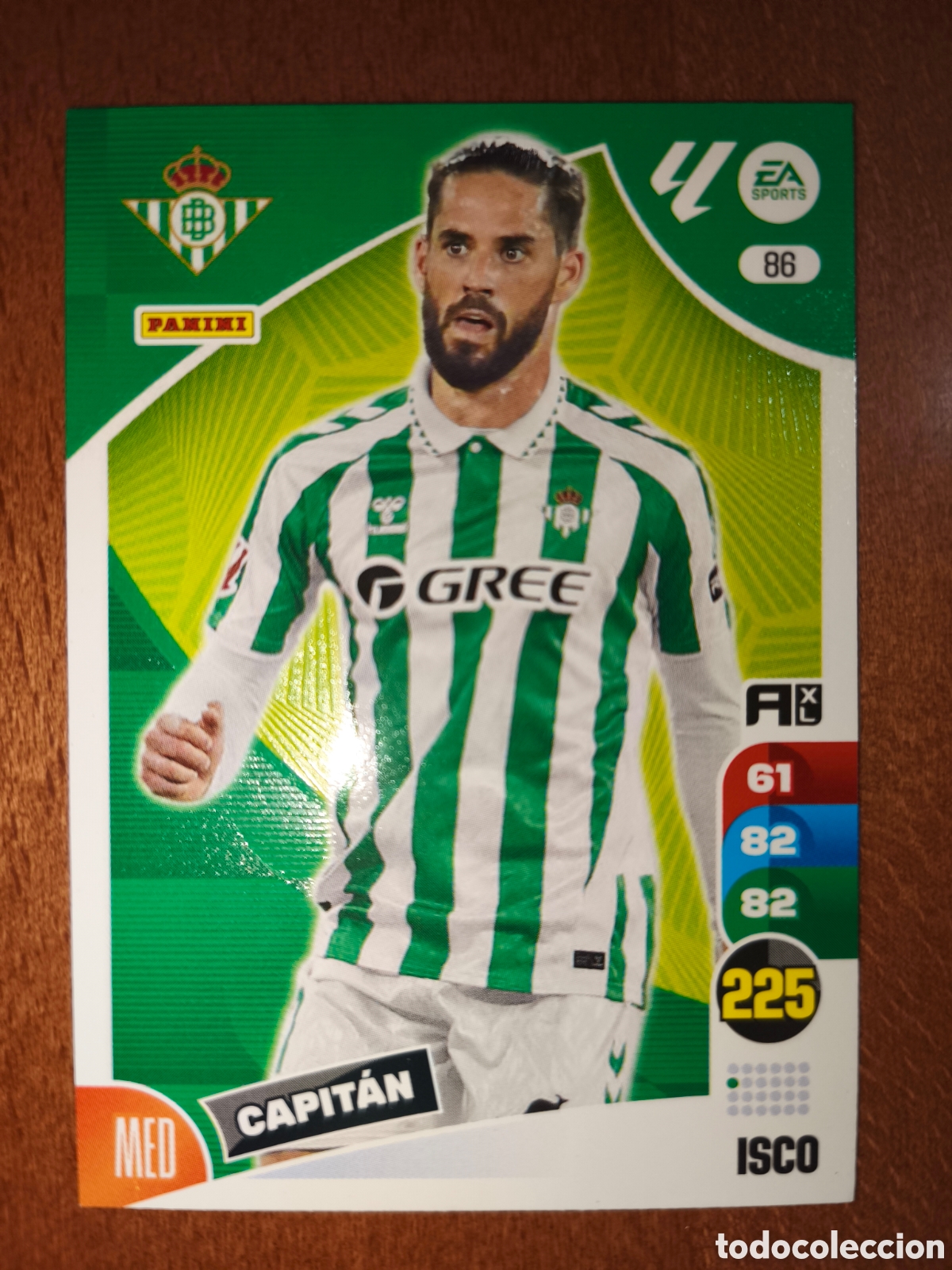 Cromos de Futebol: Isco n&deg;86 Adrenalyn XL 24/25 Real Betis