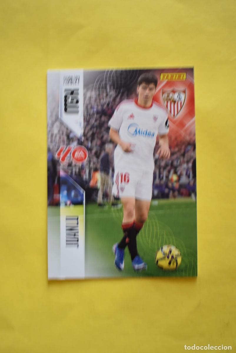 Cromos de Futebol: Cromo La Liga. Megacracks. 2026 2027. 26 27. Juanlu. Sevilla. N. &ordm; 329. Panini