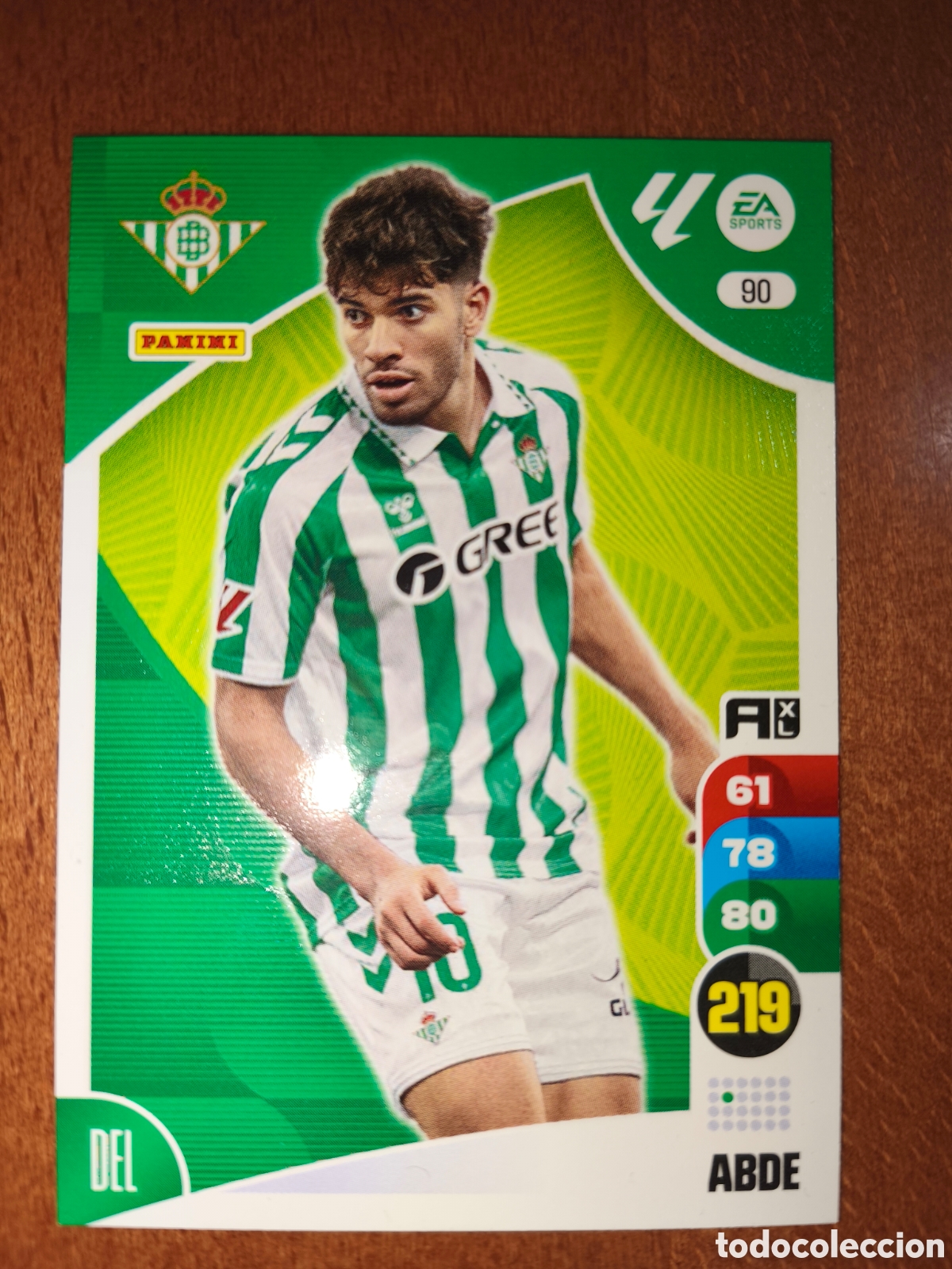 Fu&szlig;ball-Sticker: Abde n&deg;90 Adrenalyn XL 24/25 Real Betis