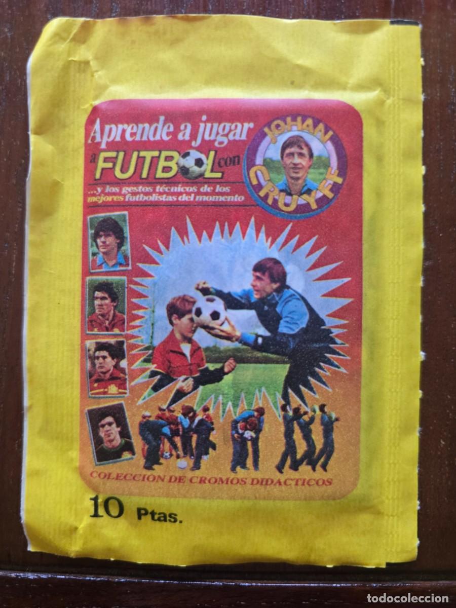 Cromos de Futebol: Aprende a Jugar a Futbol con Johan Cruyff.Sobre Cromos sin Abrir.Geprodesa
