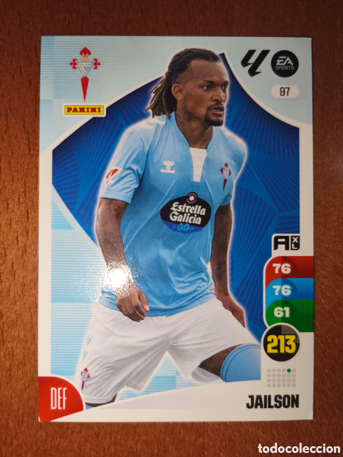 Cartes &agrave; collectionner de Football: Jailson n&deg;97 Adrenalyn XL 24/25 Celta