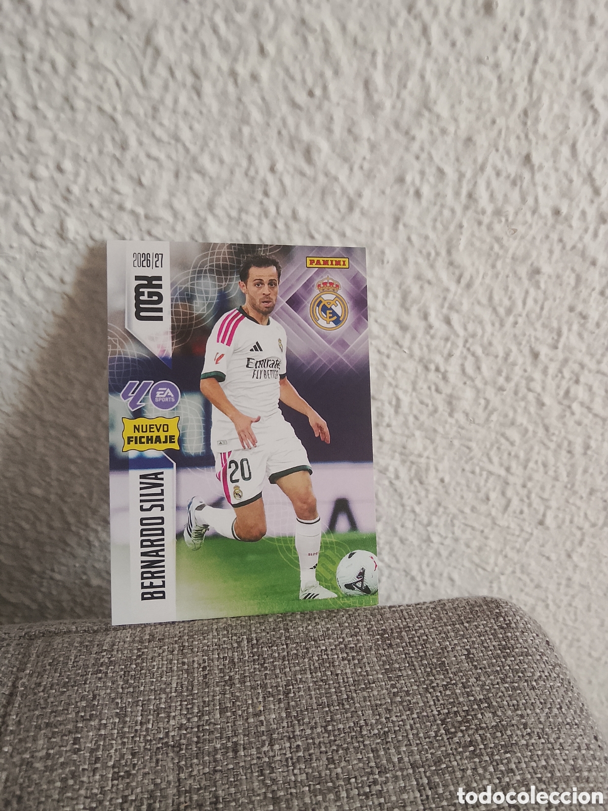 Cartes &agrave; collectionner de Football: Bernardo silva real Madrid nuevo fichaje 488 megacracks 26/27 2026 2027