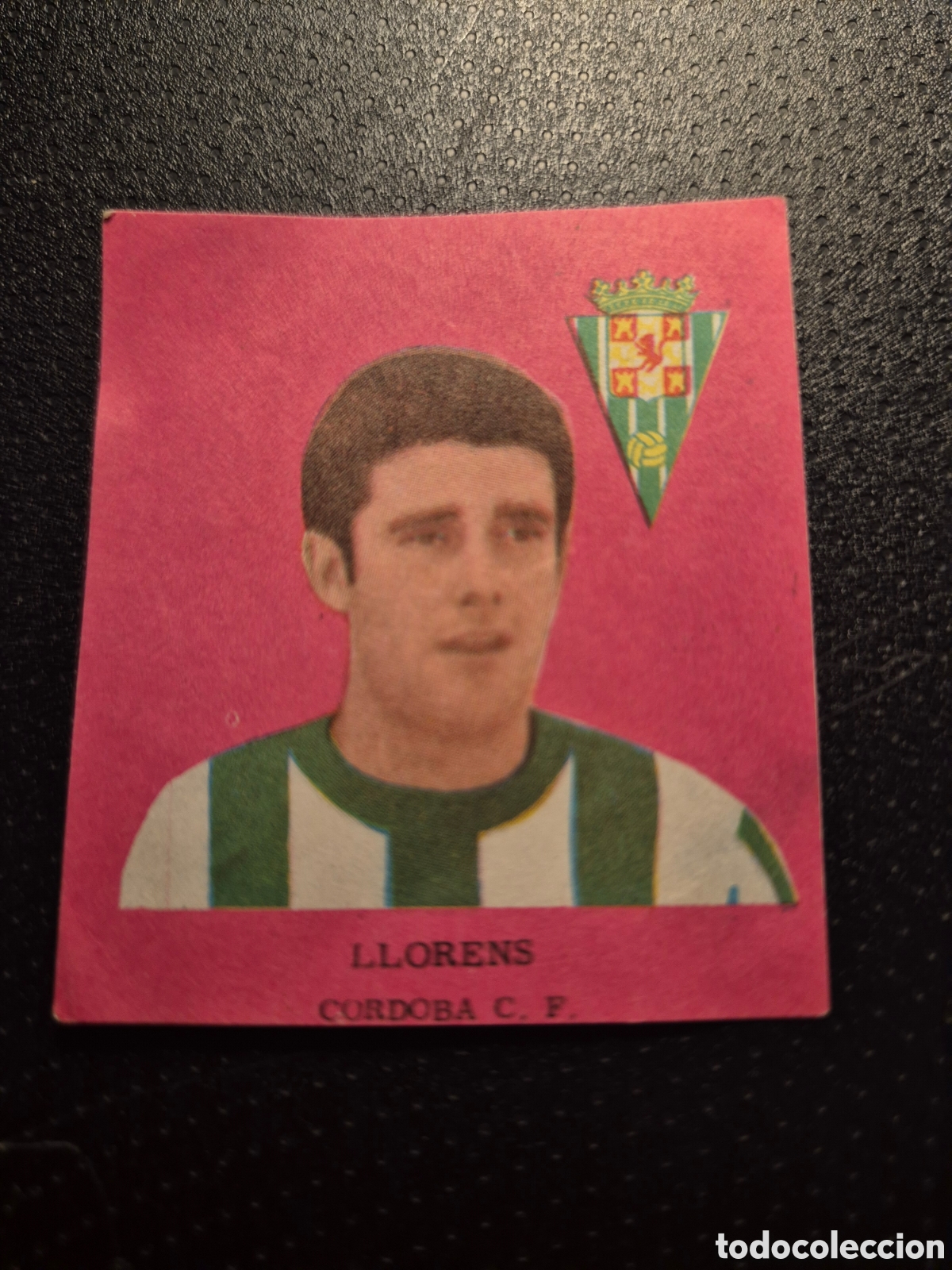 Cartes &agrave; collectionner de Football: LLORENS CORDOBA C F FUTBOL 1963 DISGRA FHER