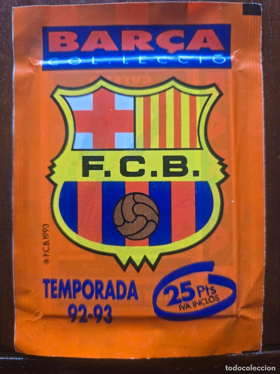 Cartes &agrave; collectionner de Football: Bar&ccedil;a Col.leccio Temporada 92-93.Sobre Cromos sin Abrir.Cromos Sport