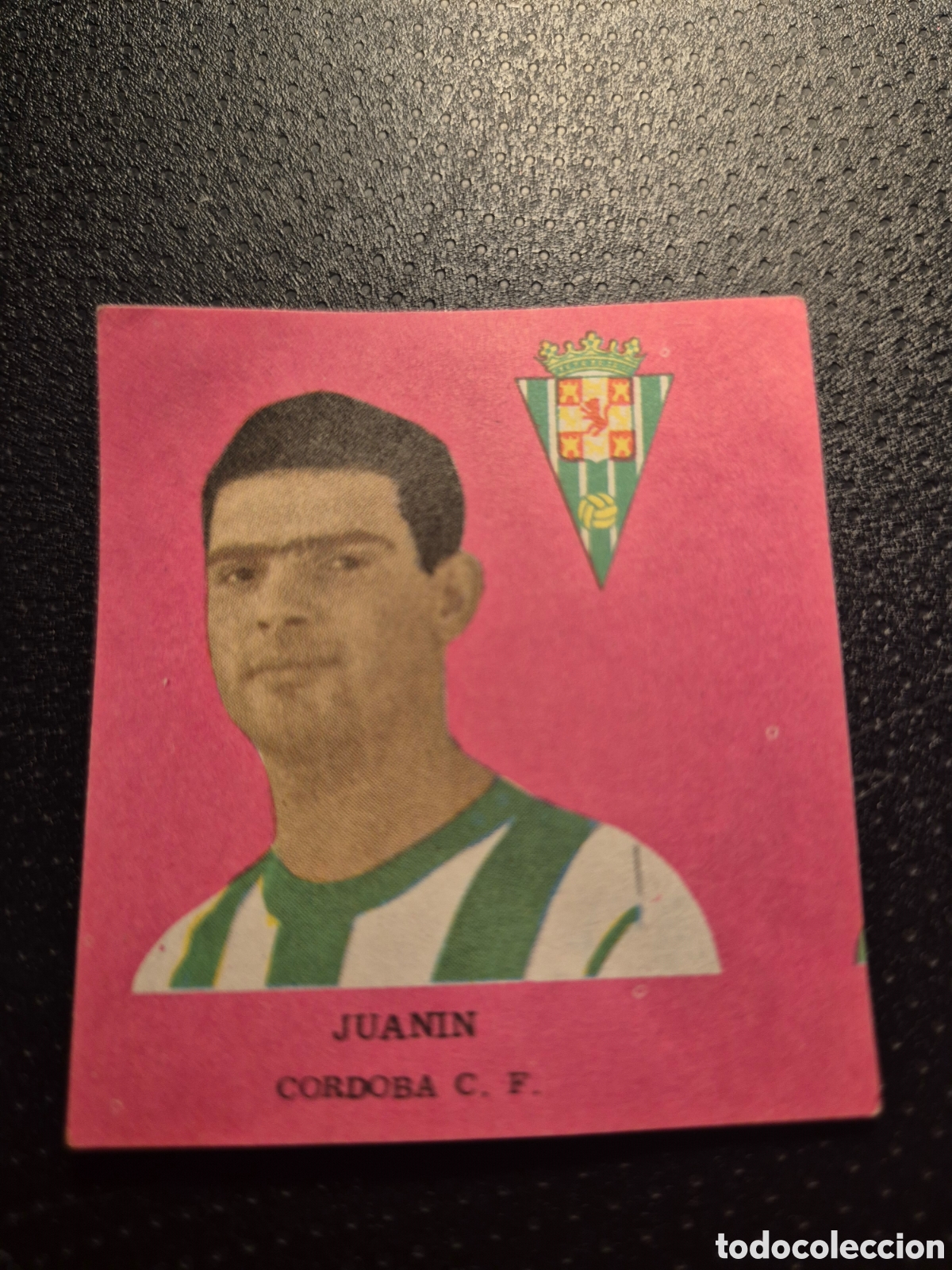 Cromos de Futebol: JUANIN CORDOBA C F FUTBOL 1963 DISGRA FHER