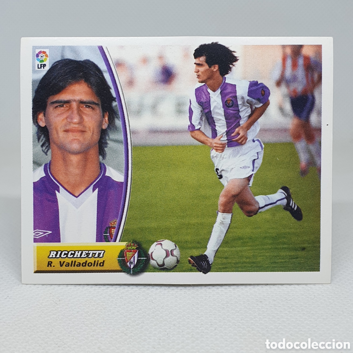 Cromos de Futebol: ⚽️ CROMO DE FUTBOL COLOCA RICCHETTI VALLADOLID LIGA 2003-2004 ESTAMPAS EDICIONES ESTE LIGA 03-04