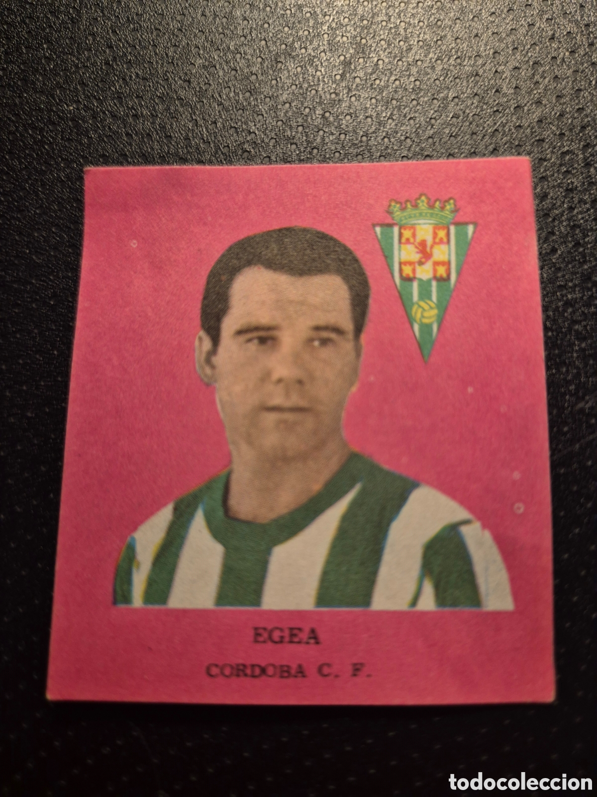 Cromos de Futebol: EGEA CORDOBA C F FUTBOL 1963 DISGRA FHER