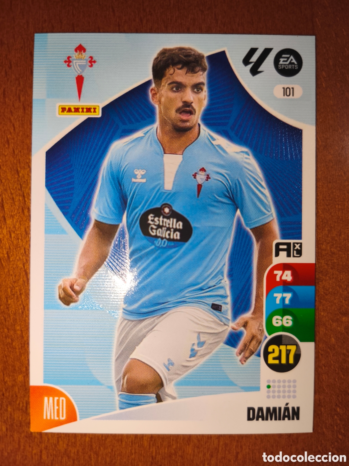 Figurine di Calcio: Dami&aacute;n n&deg;101 Adrenalyn XL 24/25 Celta