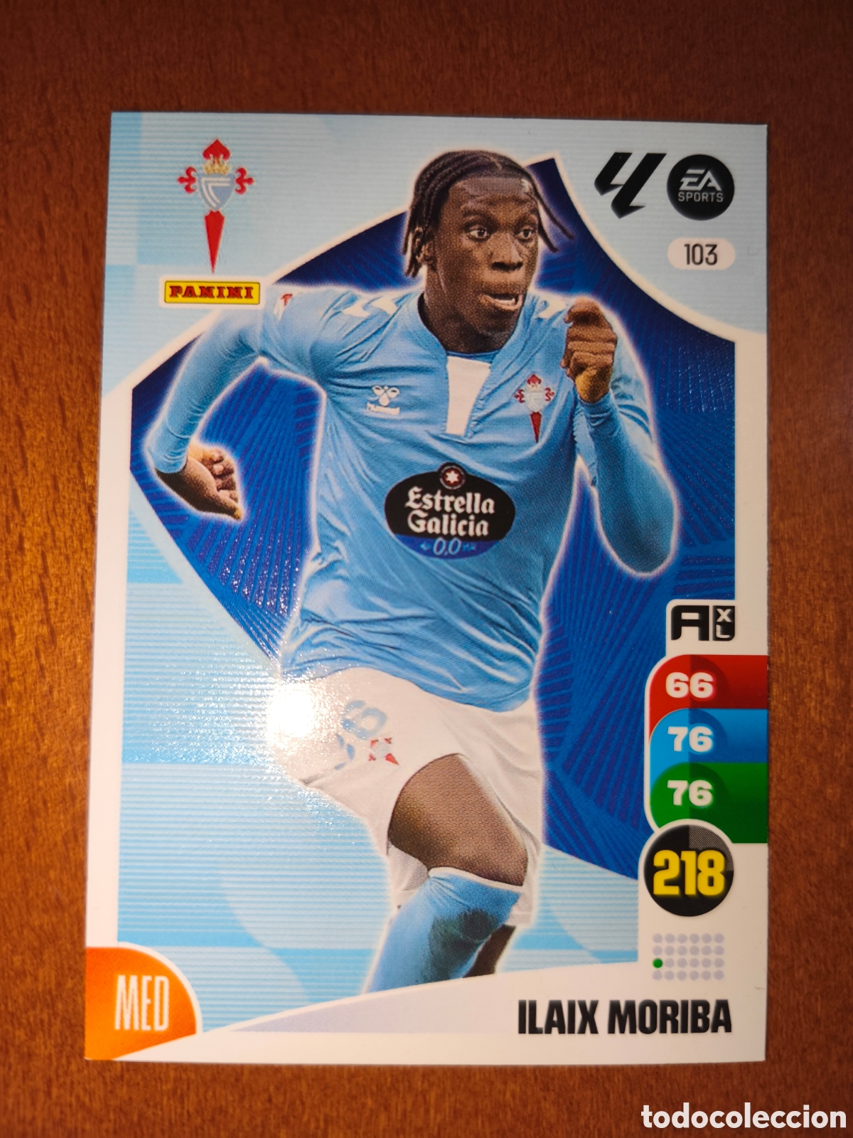 Figurine di Calcio: Ilaix Moriba n&deg;103 Adrenalyn XL 24/25 Celta