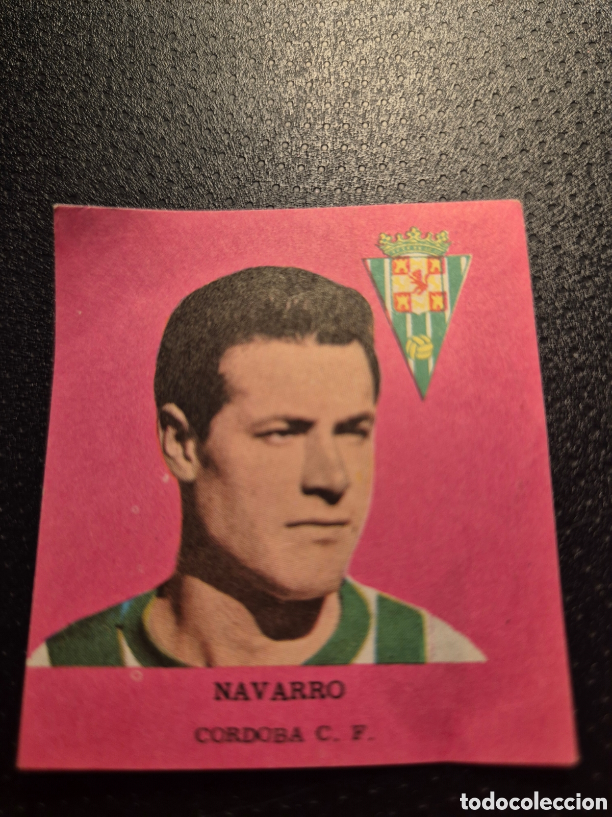 Football Stickers: NAVARRO CORDOBA C F FUTBOL 1963 DISGRA FHER