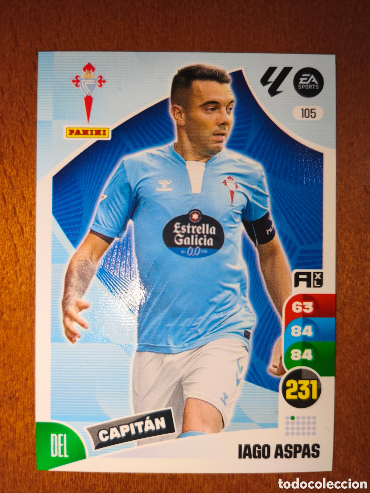 Cromos de Futebol: Iago Aspas n&deg;105 Adrenalyn XL 24/25 Celta