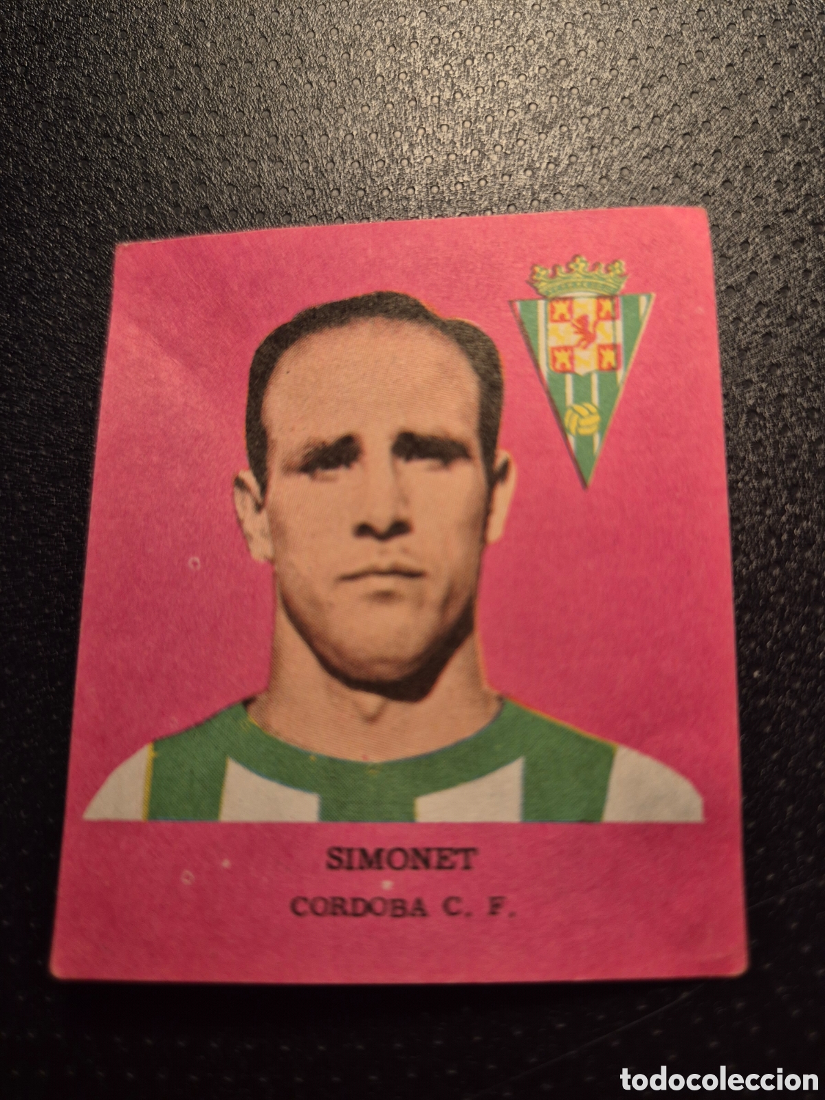 Cromos de Futebol: SIMONET CORDOBA C F FUTBOL 1963 DISGRA FHER