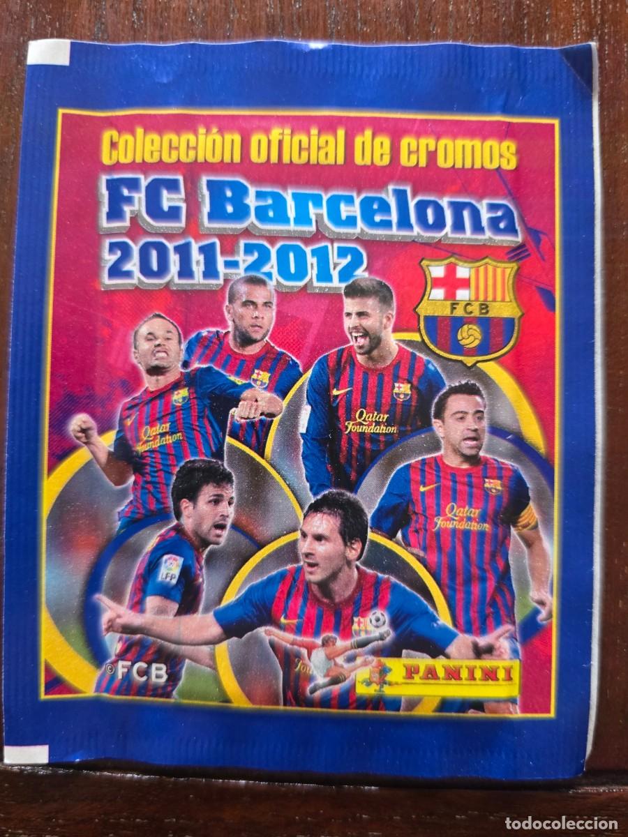 Figurine di Calcio: F.C.Barcelona 2011-2012.Sobre Cromos sin Abrir.Futbol Messi.Panini
