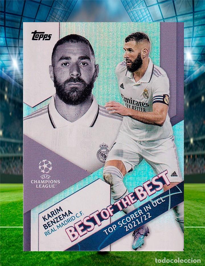 Figurine di Calcio: Karim Benzema - Best of the Best - Topps Scorer in UCL 2021/2022
