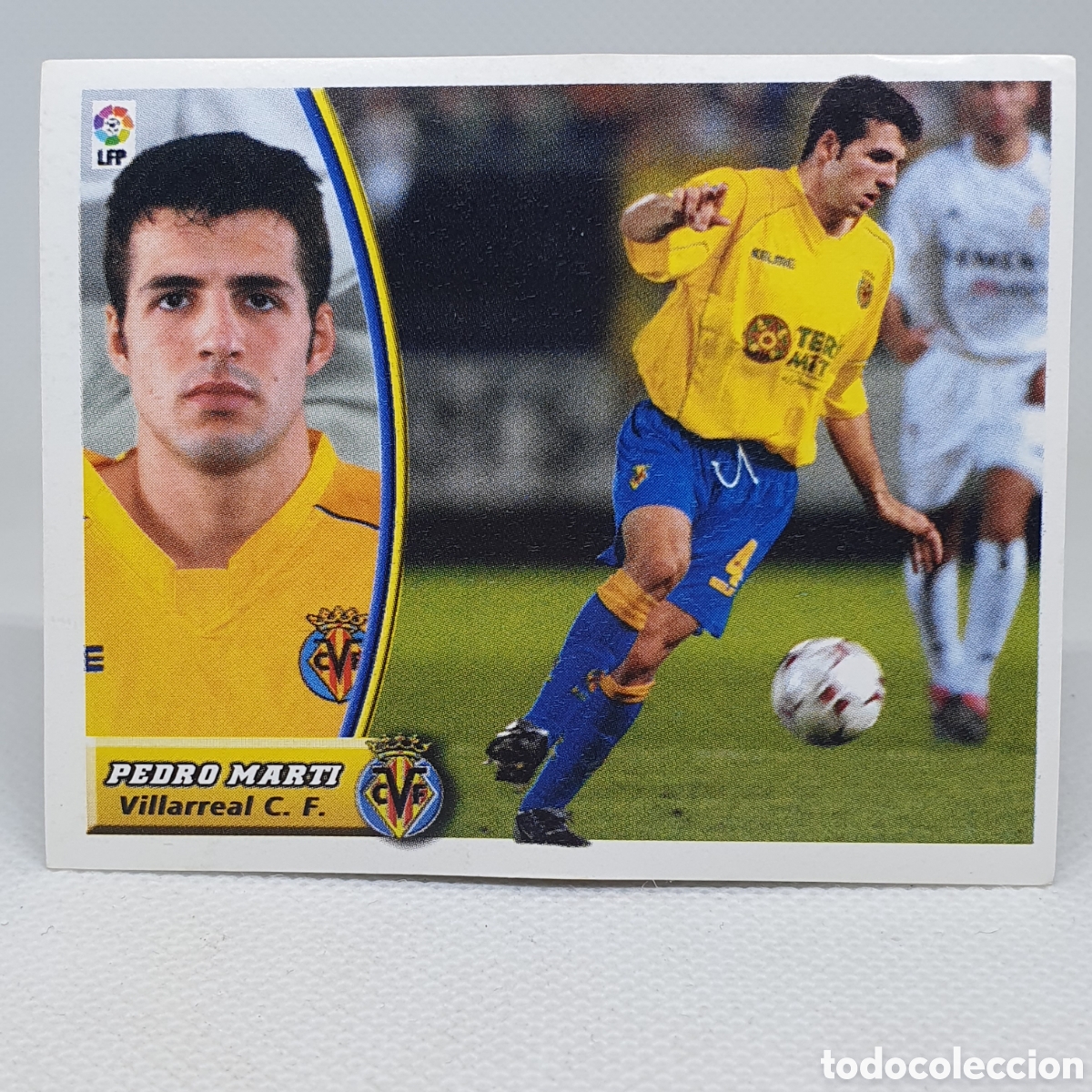 Figurine di Calcio: ⚽️ CROMO DE FUTBOL COLOCA PEDRO MARTI VILLARREAL LIGA 2003-2004 ESTAMPAS EDICIONES ESTE LIGA 03-04