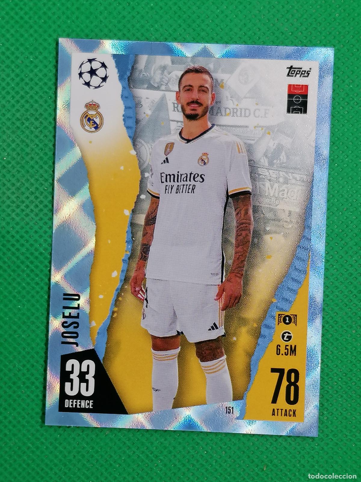 Figurine di Calcio: 151 JOSELU REAL MADRID CRYSTAL ⚽ TOPPS MATCH ATTAX 2023 2024 23 24 ⚽