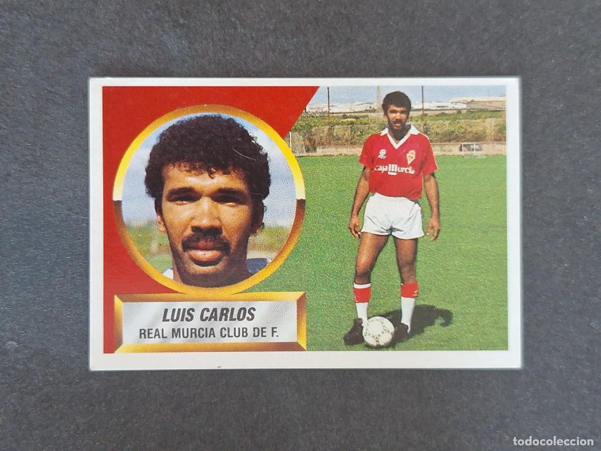 Figurine di Calcio: L5 LUIS CARLOS REAL MURCIA LIGA ESTE 1988 1989 88 89 NUNCA PEGADO SIN PEGAR