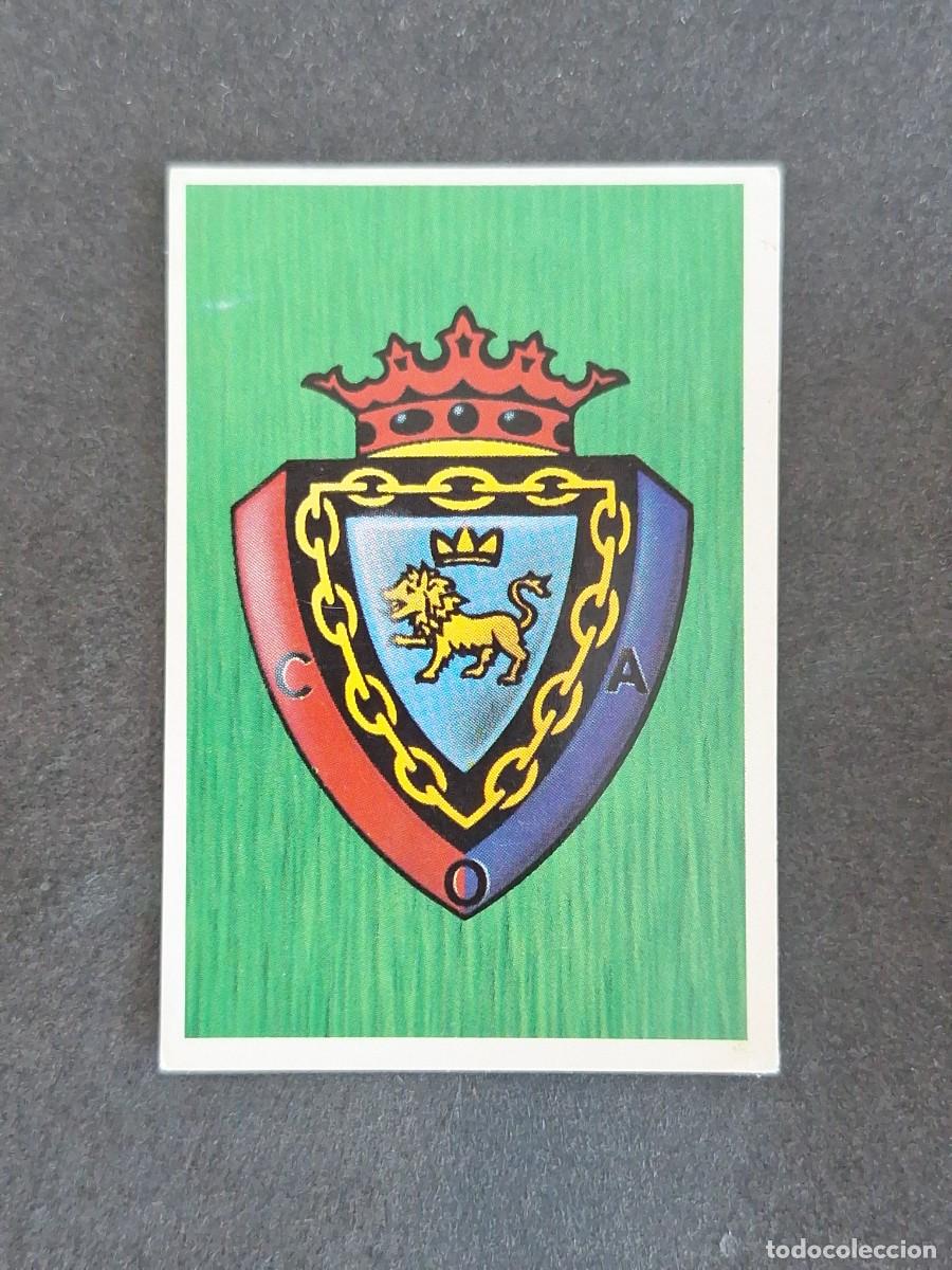 Figurine di Calcio: L5 ESCUDO C. A. OSASUNA LIGA ESTE 1988 1989 88 89 NUNCA PEGADO SIN PEGAR