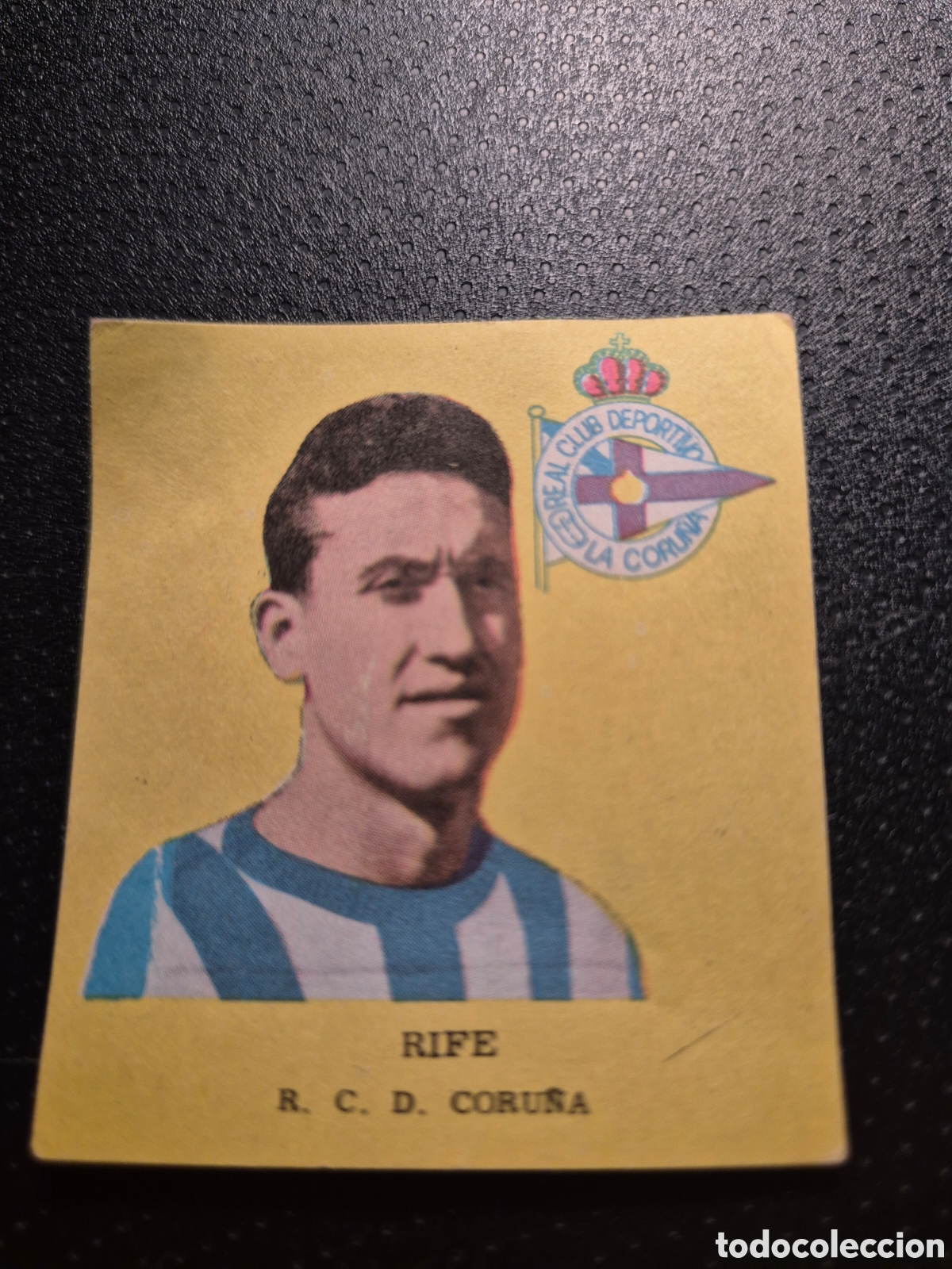 Figurine di Calcio: RIFE R C D CORU&Ntilde;A FUTBOL 1963 DISGRA FHER