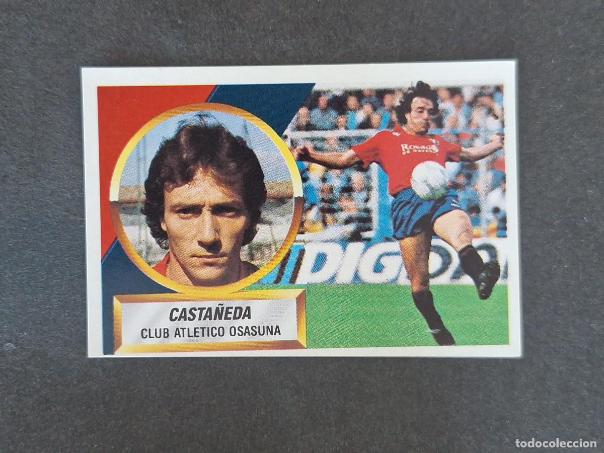 Figurine di Calcio: L5 CASTA&Ntilde;EDA C. A. OSASUNA LIGA ESTE 1988 1989 88 89 NUNCA PEGADO SIN PEGAR