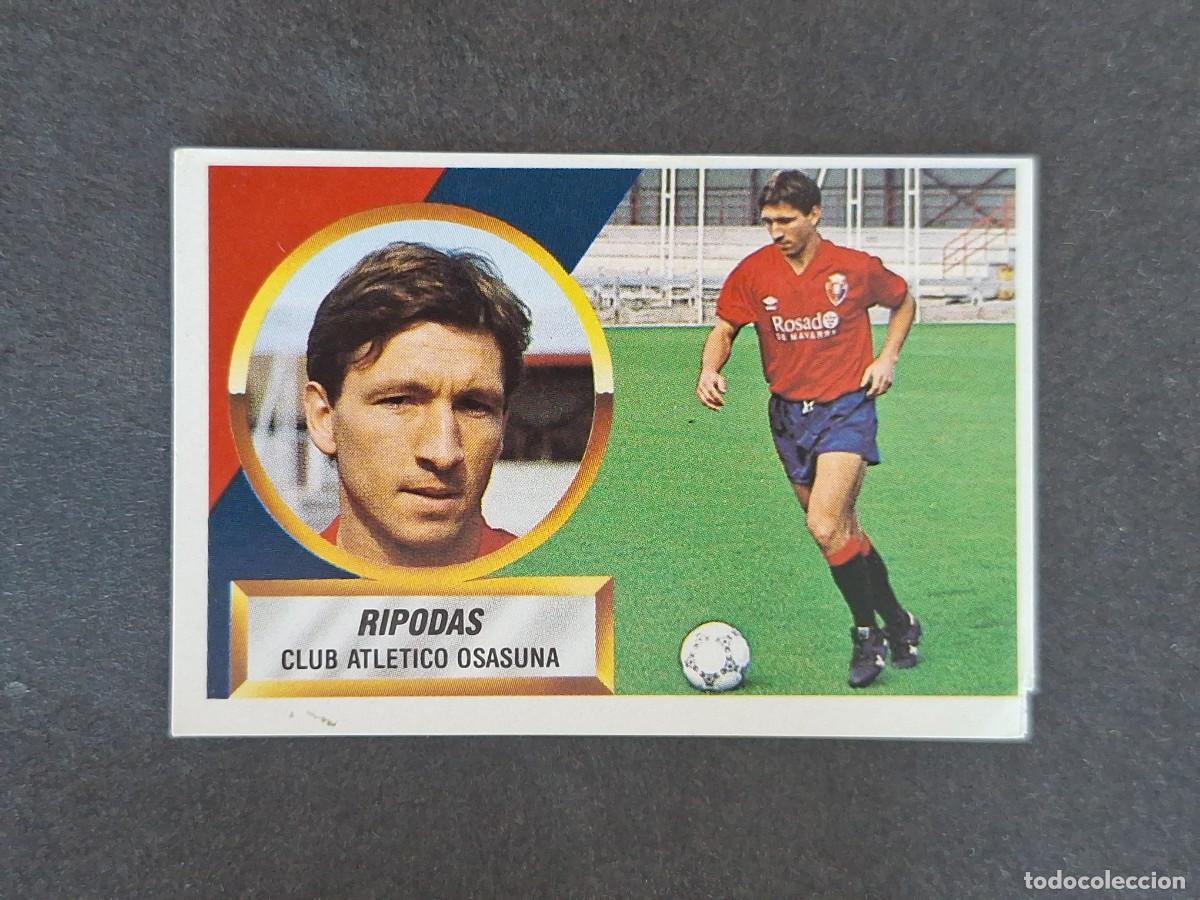 Football Stickers: L5 RIPODAS C. A. OSASUNA LIGA ESTE 1988 1989 88 89 NUNCA PEGADO SIN PEGAR