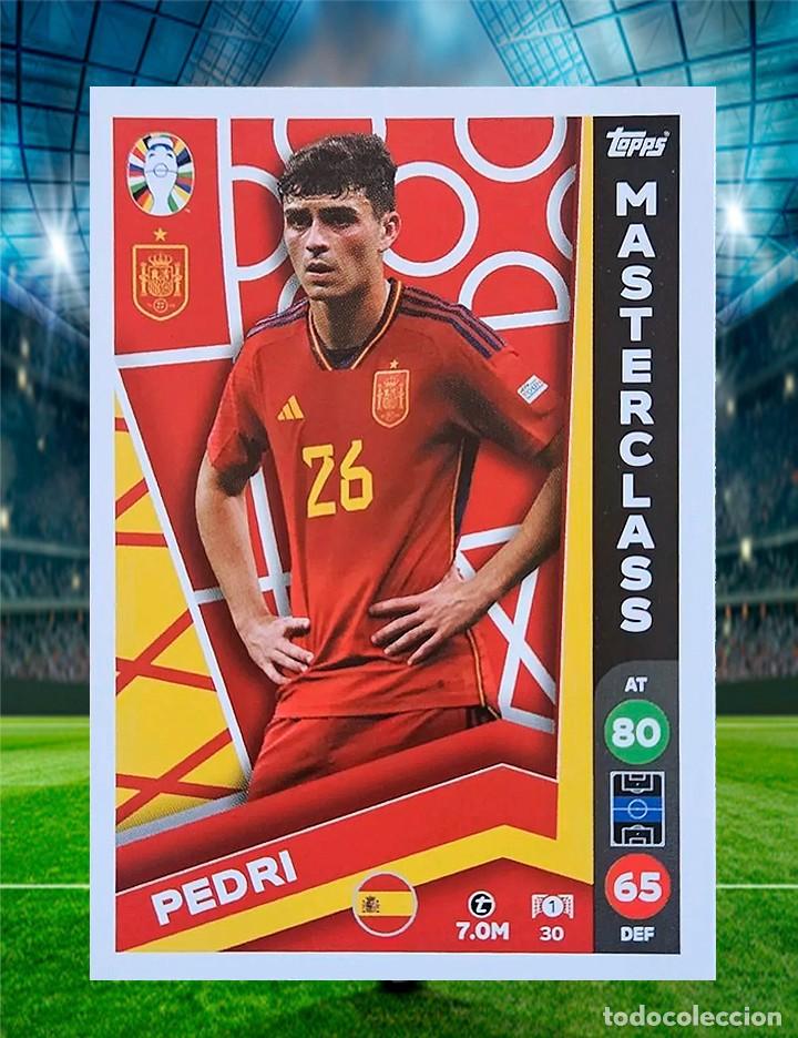 Football Stickers: Pedri - Espa&ntilde;a - Masterclass - Topps Euro LIDL 2024
