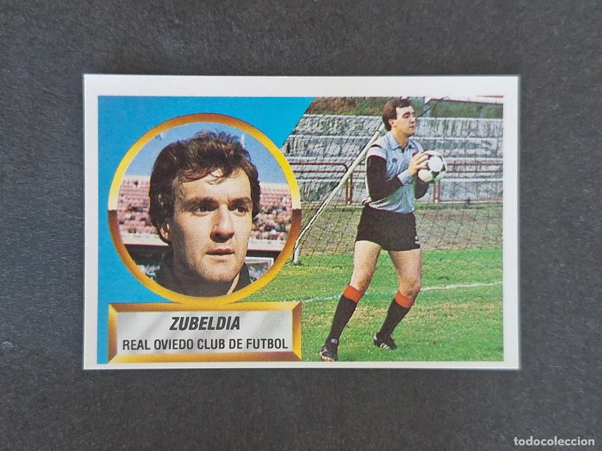Cartes &agrave; collectionner de Football: L5 ZUBELDIA REAL OVIEDO LIGA ESTE 1988 1989 88 89 NUNCA PEGADO SIN PEGAR