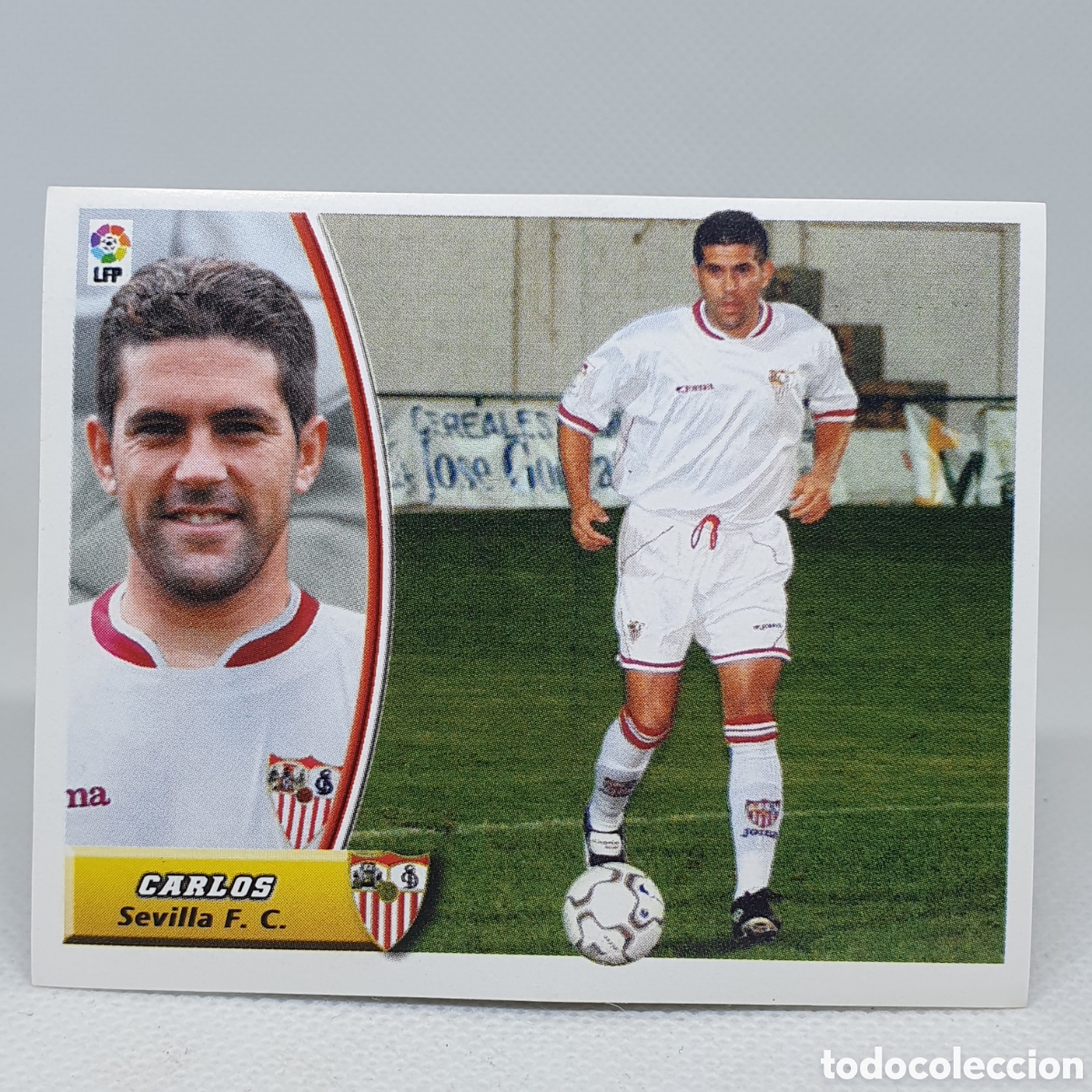 Cartes &agrave; collectionner de Football: ⚽️ CROMO DE FUTBOL COLOCA CARLOS SEVILLA LIGA 2003-2004 ESTAMPAS EDICIONES ESTE LIGA 03-04 NO PANINI
