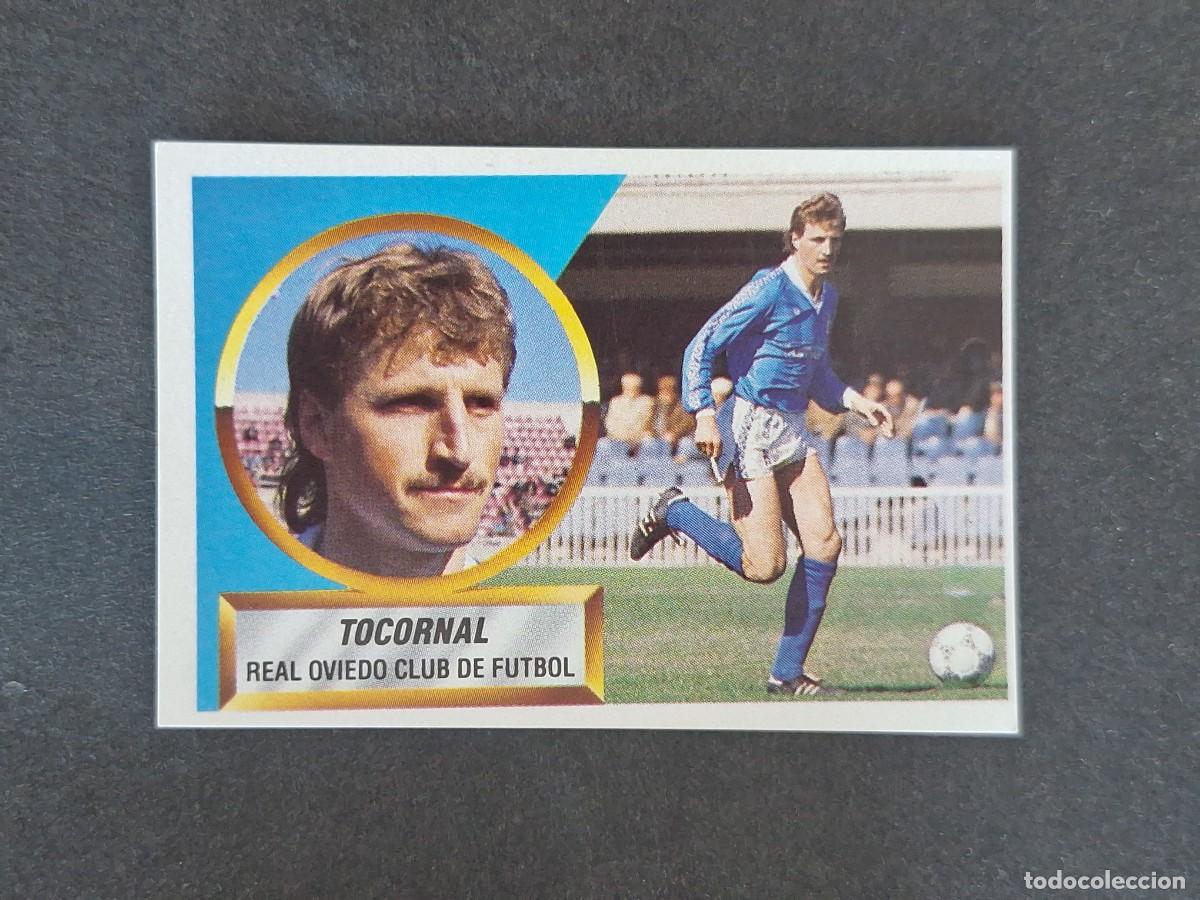 Cartes &agrave; collectionner de Football: L5 TOCORNAL REAL OVIEDO LIGA ESTE 1988 1989 88 89 NUNCA PEGADO SIN PEGAR