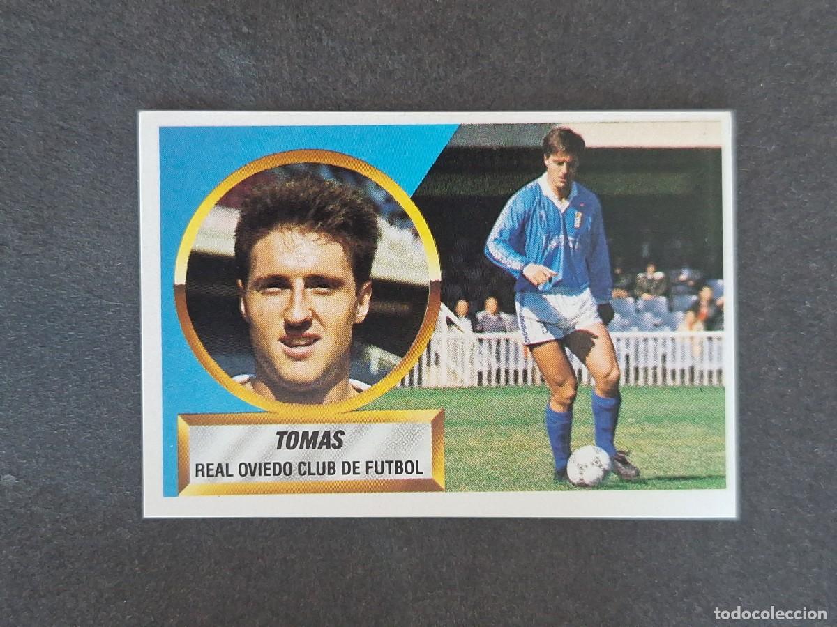 Cartes &agrave; collectionner de Football: L5 TOMAS REAL OVIEDO LIGA ESTE 1988 1989 88 89 NUNCA PEGADO SIN PEGAR