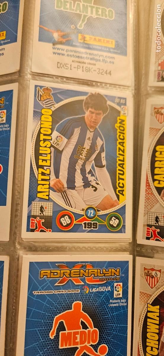 Cartes &agrave; collectionner de Football: Aritz Elustondo, Real Sociedad, n&uacute;mero 301BIS, adrenalyn 2014 2015 14 15 actualizacion