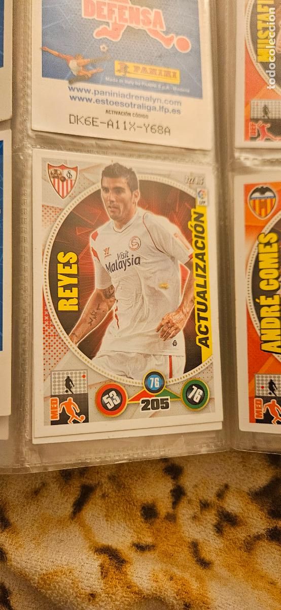 Cartes &agrave; collectionner de Football: Reyes, Sevilla F.C., n&uacute;mero 322BIS, adrenalyn 2014 2015 14 15 actualizacion