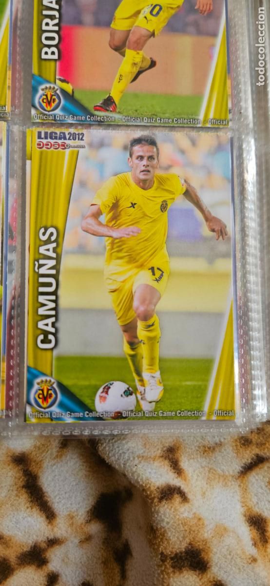 Fu&szlig;ball-Sticker: camu&ntilde;as , Villarreal C.F., n&uacute;mero 099, mundicromo 2011 2012 quiz game sport