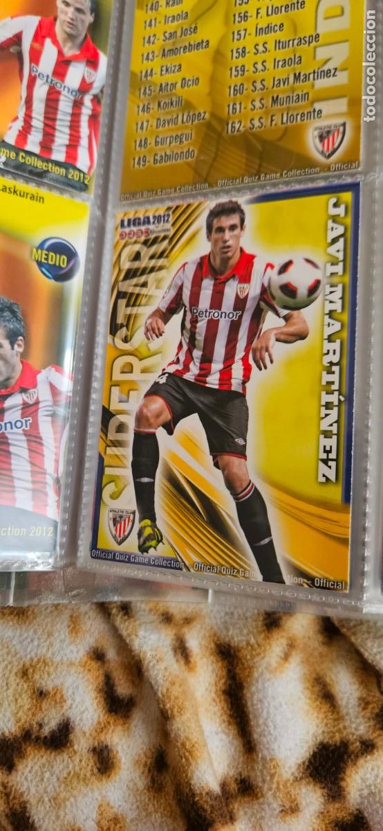 Cromos de Futebol: javi martinez (Superstar), Athletic Club, n&uacute;mero 160, mundicromo 2011 2012 quiz game sport