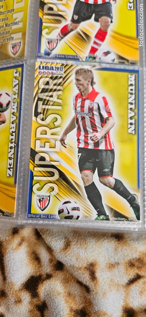 Cromos de Futebol: Iker Muniain (Superstar), Athletic Club, n&uacute;mero 161, mundicromo 2011 2012 quiz game sport