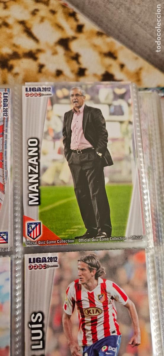 Cromos de Futebol: 165: Gregorio Manzano (Entrenador) - Atl&eacute;tico de Madrid - quiz game 2011 2012 sport mundicromo trad