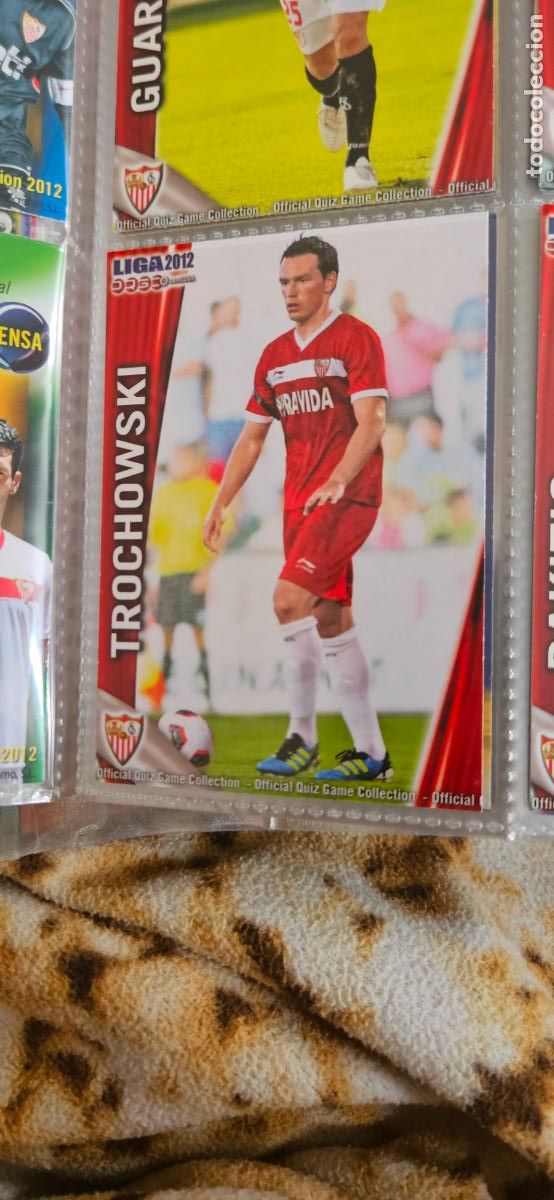Cromos de Futebol: trochowski Sevilla F.C., n&uacute;mero 124, mundicromo 2011 2012 quiz game sport
