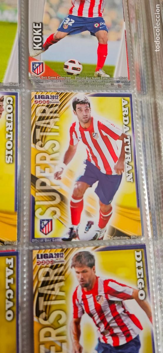 Cromos de Futebol: 186: S.S. Arda Turan - Atl&eacute;tico de Madrid - quiz game 2011 2012 sport mundicromo trading card